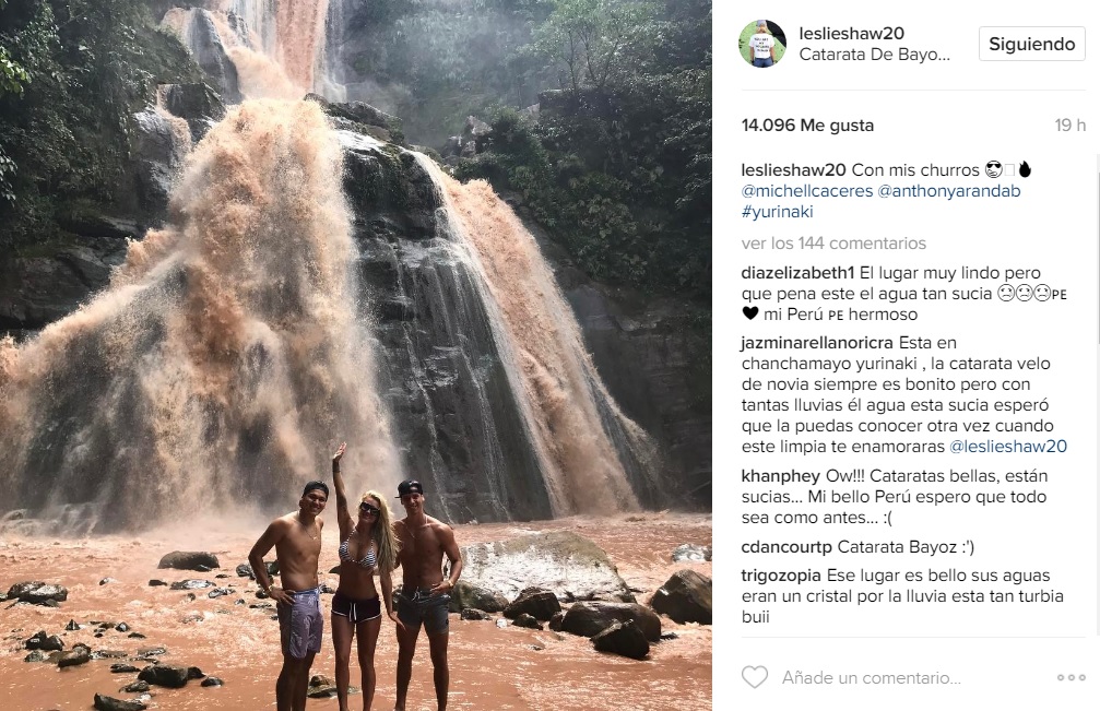 Leslie Shaw publica fotografía en redes sociales y entristece a seguidores