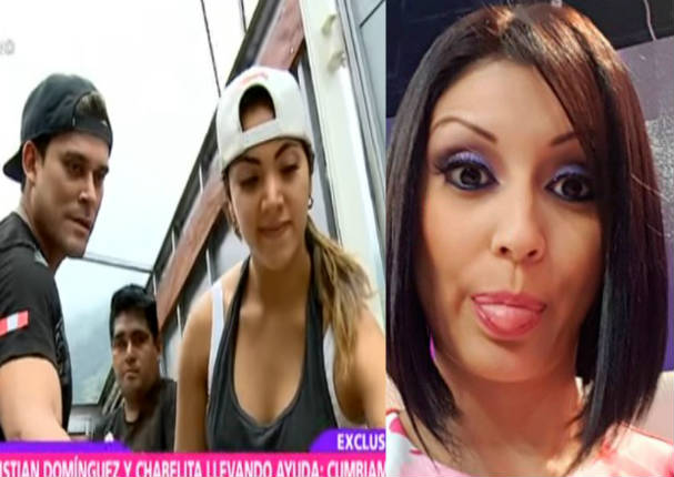 Christian Domínguez e Isabel Acevedo fueron 'trolleados' por damnificados