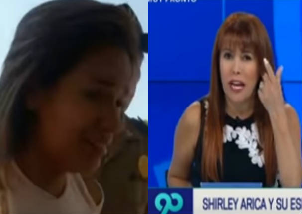 ¡Fuego! Todo esto le dijo Magaly Medina a Shirley Arica - VIDEO