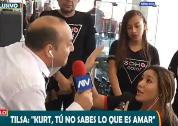 ¡Explotó! Tilsa Lozano dijo esto del supuesto encuentro que tuvo con el 'Loco' Vargas - VIDEO
