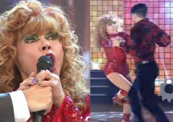 Tigresa del Orienta y su accidentada presentación en el programa de Tinelli  - VIDEO