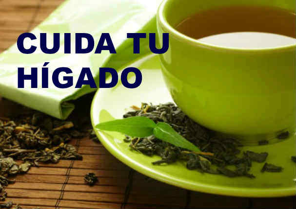 ¿Lo sabías? Limpia tu hígado tomando té verde