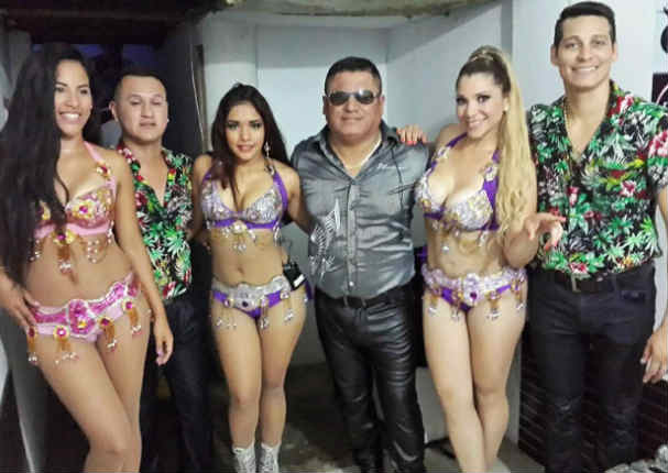 'Clavito' y su chela deja el luto por Greis Laura y es captado con bailarina