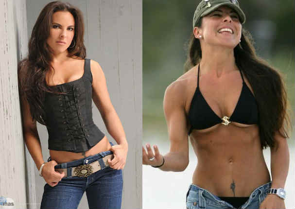 Kate del Castillo luce abdominal de infarto y te da su secreto