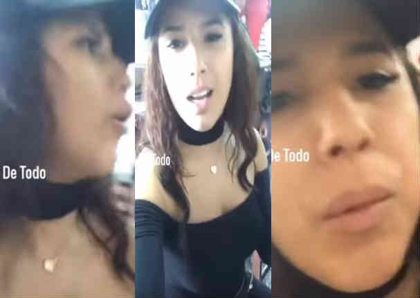 Yahaira Plasencia canta con la boca llena y fan le enseña modales - VIDEO