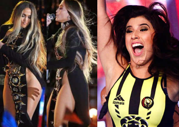 ¿Yahaira Plasencia no usó ropa interior al igual que Jennifer López? - VIDEO