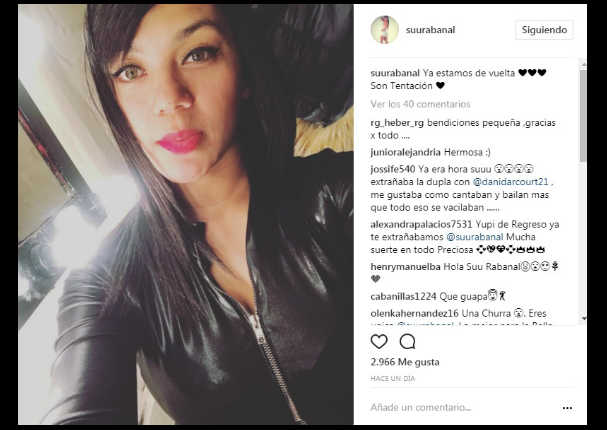 Son Tentación: Suu Rabanal sorprendió con regreso a los escenarios tras dar a luz