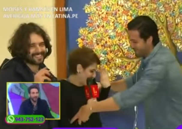 Amor, Amor, Amor: ¿Ramsés manoseó a Gigi durante la entrevista?