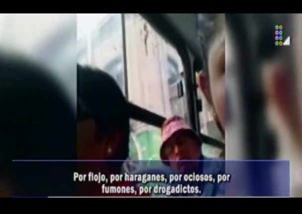 Venezolano fue insultado por peruano en bus y su reacción sorprendió a todos - VIDEO