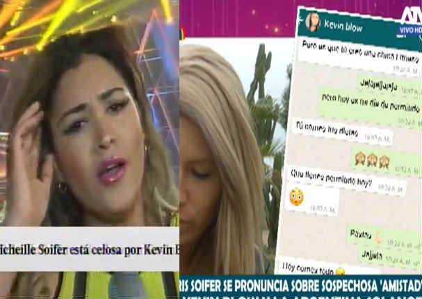 Michelle Soifer: Kevin Blow le pidió formalizar en televisión tras coquetear con otra - VIDEO
