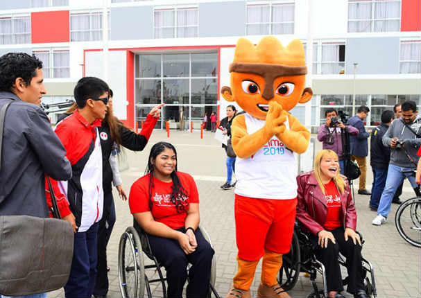 Parapanamericanos: Gina Parker fue presentada como Embajadora Amiga Parapanamericanos: Gina Parker fue presentada como Embajadora Amiga