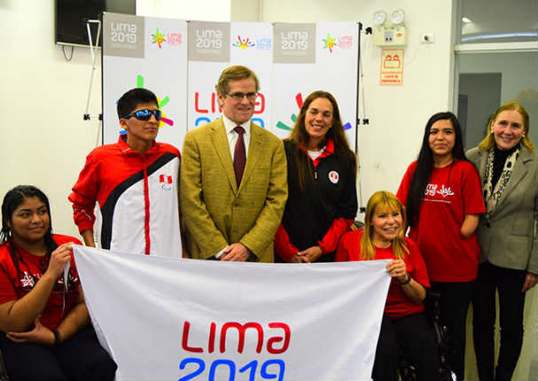 Parapanamericanos: Gina Parker fue presentada como Embajadora Amiga Parapanamericanos: Gina Parker fue presentada como Embajadora Amiga