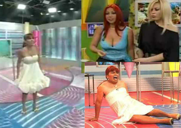 Las caídas más 'rochosas' de la televisión peruana - VIDEO