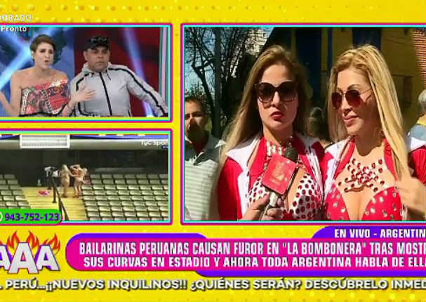 Gigi Mitre se molestó con peruanas que se desnudaron en 'La Bombonera' - VIDEO