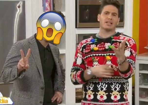 Conocido actor mexicano hizo papelón en programa en vivo