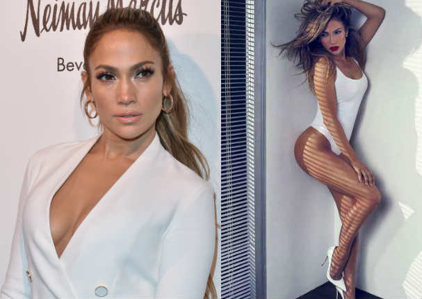 Jennifer López enseñó su 'derrier' frente a su novio - VIDEO