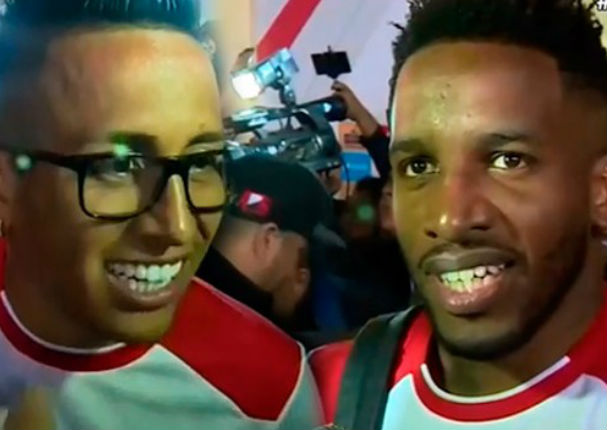 Mira como se divirtieron Jefferson Farfán y Christian Cueva después del triunfo peruano (FOTOS)