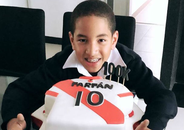 Hijo de Jefferson Farfán se lanza como Youtuber (VIDEO)