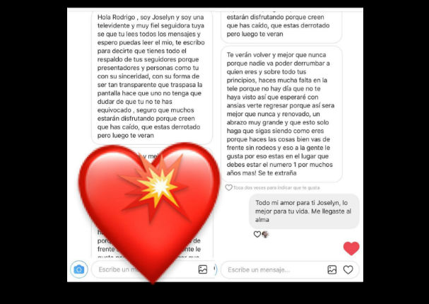 Usuarios envían mensaje a Rodrigo González por suspensión (FOTOS)