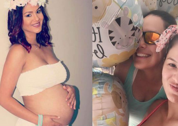 Katty García celebra el nacimiento de su primogénito (FOTO)