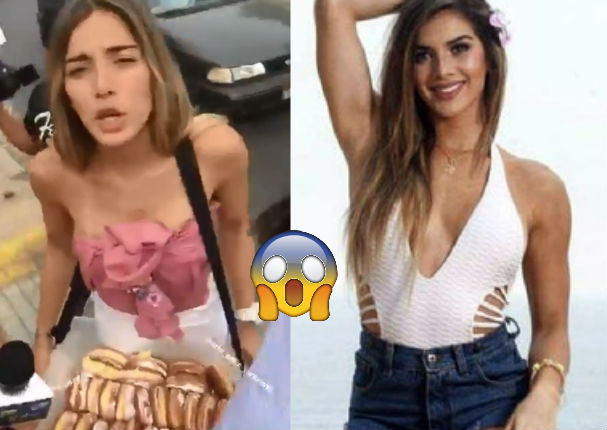 Korina Rivadeneira:  Modelo se unió a la venta de bombitas (VIDEO)