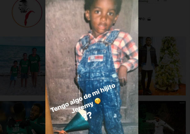 Jefferson Farfán publicó foto de infancia y deja en shock a seguidores (FOTO)