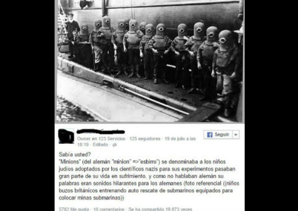 Conoce la historia real del viral de los ‘minions nazi’ y los niños judíos