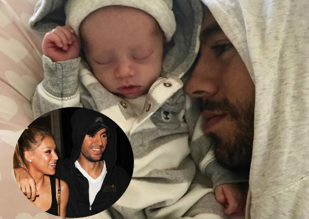 Enrique Iglesias y Anna Kournikova publican las primeras fotos de sus mellizos (FOTO)