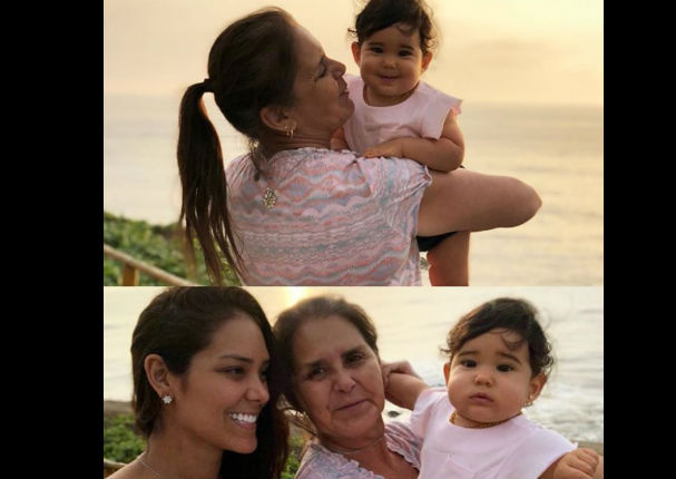 Karen Schwarz: Foto de su madre e hija conmueve a cybernautas (FOTO)