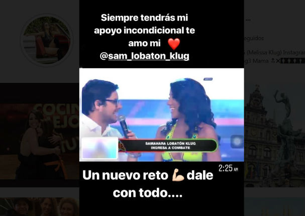 Melissa Klug envía tierno mensaje a su hija por ingreso a reality (FOTO)