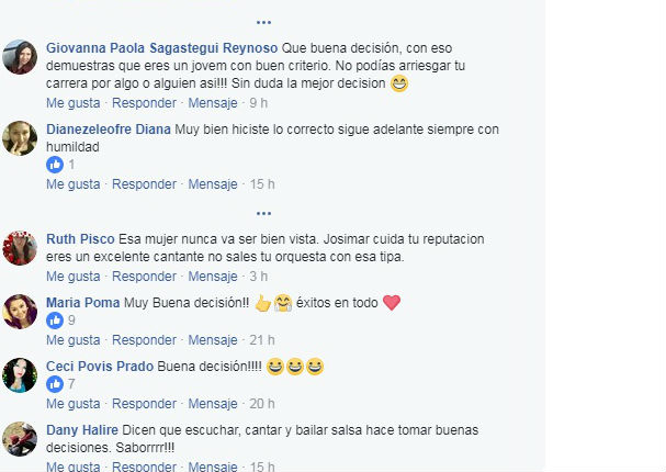 Josimar y su Yambú: Seguidores lo felicitan por sacar a 'Chabelita' de su agrupación (FOTOS)