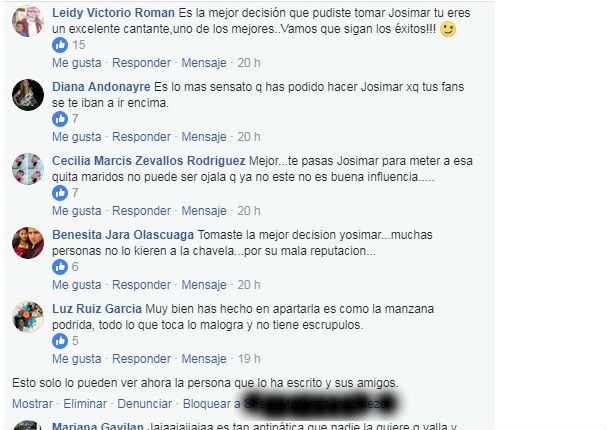 Josimar y su Yambú: Seguidores lo felicitan por sacar a 'Chabelita' de su agrupación (FOTOS)