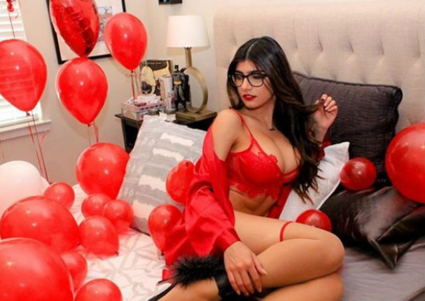 Mía Khalifa sorprende con sensuales fotos por el día de San Valentín (FOTOS) Mía Khalifa sorprende con sensuales fotos por el día de San Valentín (FOTOS)