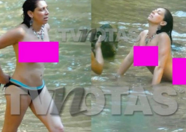 'El privilegio de amar': Filtran fotos íntimas de Cynthia Klitbo (FOTOS)
