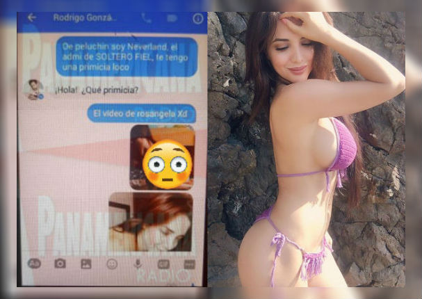 Rosángela Espinoza: Supuesto video íntimo es filtrado en redes