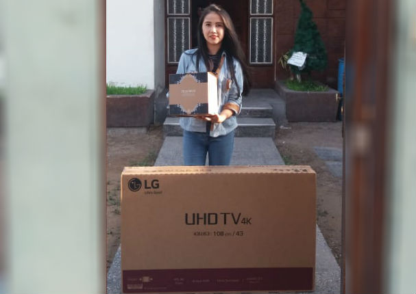 Arma la frase mundial y gana un Smart TV 4K