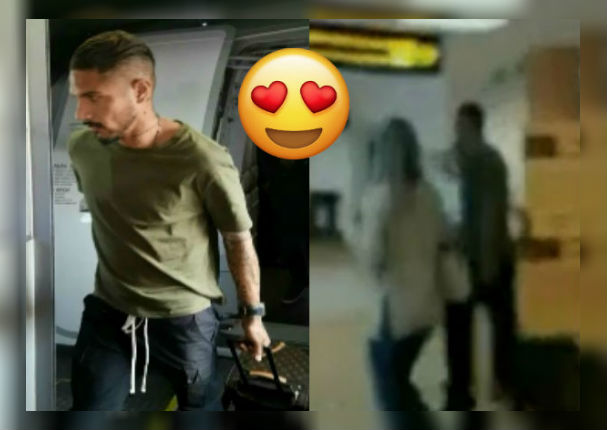 Paolo Guerrero y Thaísa Leal llegaron al Perú y este pequeño detalle llamó la atención (VIDEO)