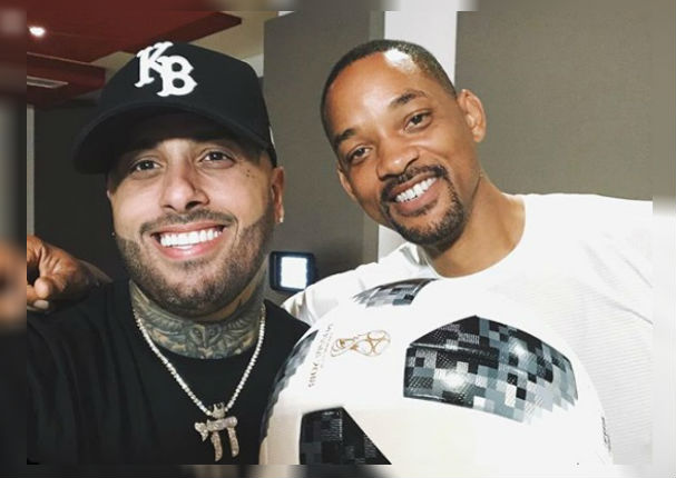 Will Smith y Nicky Jam: Así fue el loco ensayo para la canción del mundial (VIDEO)