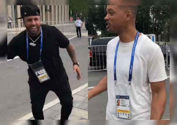 Will Smith y Nicky Jam: El ensayo que no se vio en el Mundial Rusia 2018