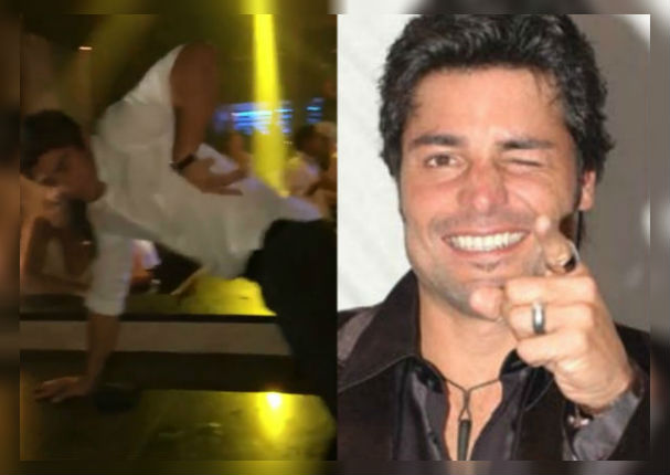 Hijo de Chayanne demuestra a sus 21 años que heredó los movimientos de su padre (VIDEO)