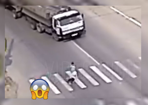 Viral: Perro salva a su dueña de terrible accidente (VIDEO)