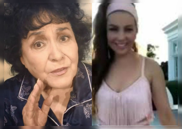 Carmen Salinas se unió al 'Thalia Challenge' y se vuelve viral (VIDEO)