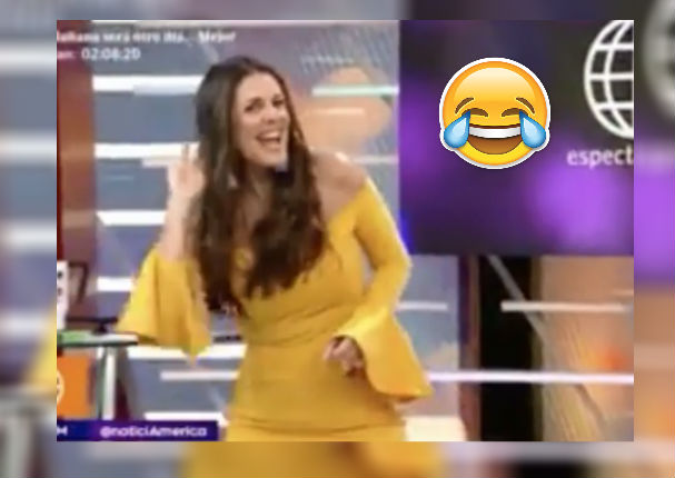 Rebeca Escribens realiza coreografía del 'Thalia Challenge' y se vuelve viral (VIDEO)