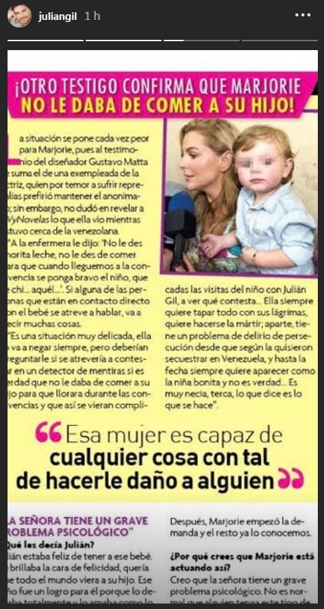 Afirman que Marjorie De Sousa maltrata a su hijo ¡Y hay testigos!