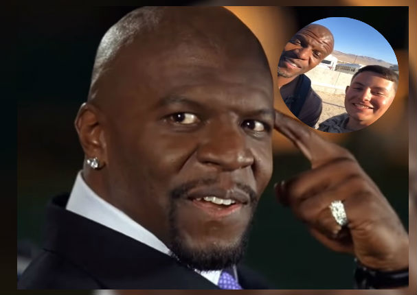 Terry Crews revive escena de '¿Y dónde están las rubias?' y se vuelve viral (VIDEO)