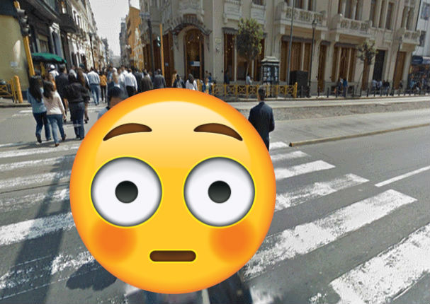 Google Maps: Captan a pareja en Jirón de la Unión durante íntimo momento (FOTOS)