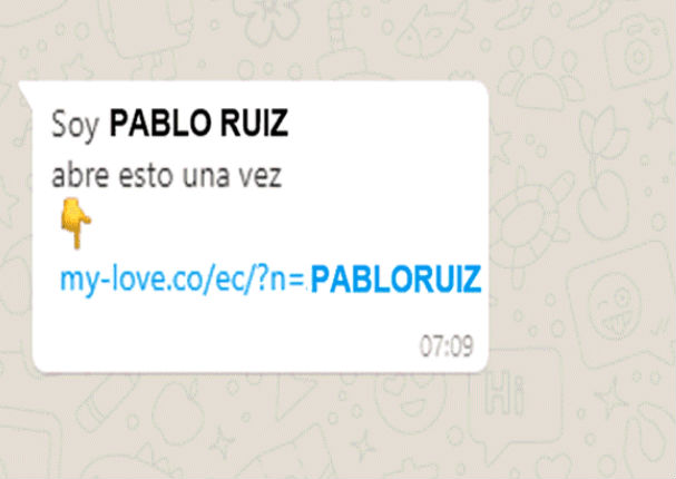 Whatsapp: Peligroso virus ataca a usuarios mediante este mensaje (FOTO)