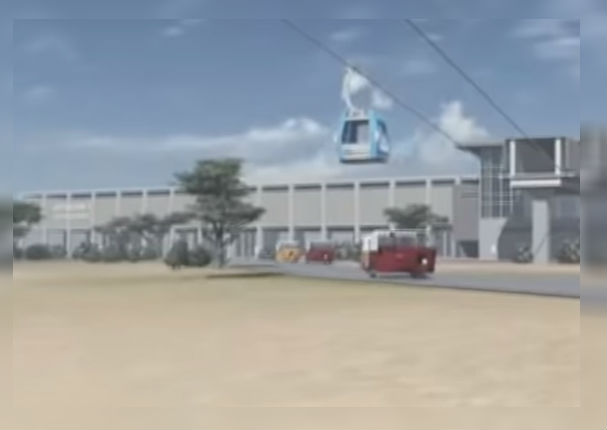 Este sería el teleférico que unirá S.J.L con Independencia