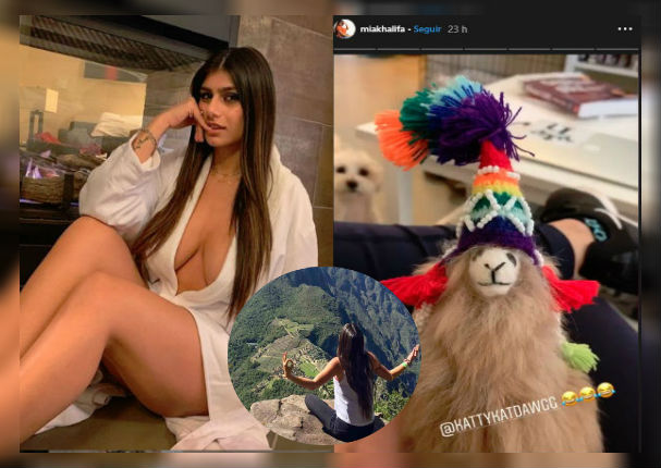 Mia Khalifa y su visita a Perú