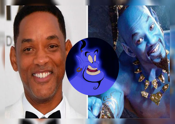 Se filtran primeras imágenes de Will Smith como el Genio de Aladdín